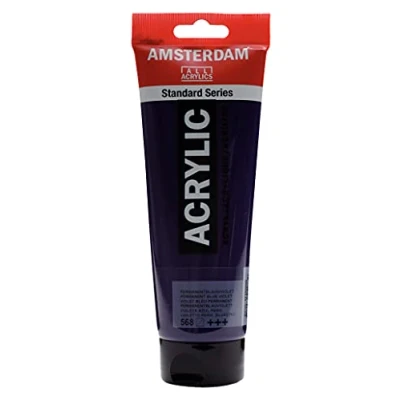 Abbildung von Amsterdam Standard Series Acrylfarbe Tube 250 ml Permanentblauviolett 568 (17125680)