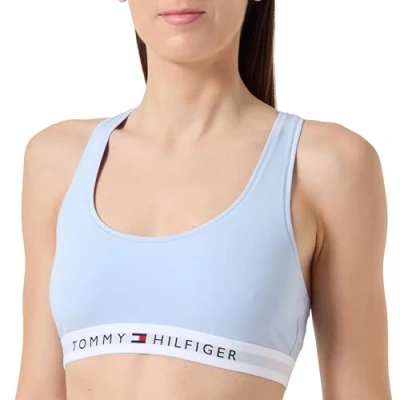 Abbildung von Tommy Hilfiger Bralette Bustier, Damen, Größe: Small, Breezy blue