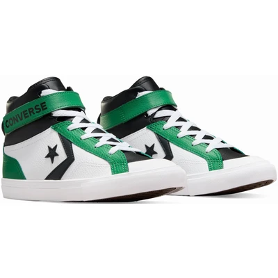 Abbildung von Converse PRO Blaze Strap Unisex Sneaker high für Kinder, Größe: 39, White/green/black Schuhe