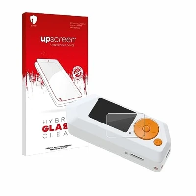 Abbildung von upscreen Schutzglas für Flipper Zero FZ.1 Schutzfolie, Glas Folie [Klar, 9H Panzerschutz, Anti Fingerprint]