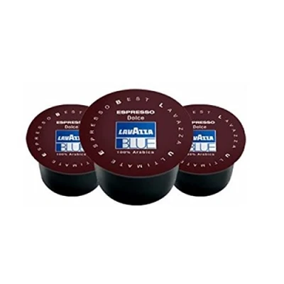 Abbildung von 100 Kaffee Kapseln Lavazza Blue Espresso Dolce Original