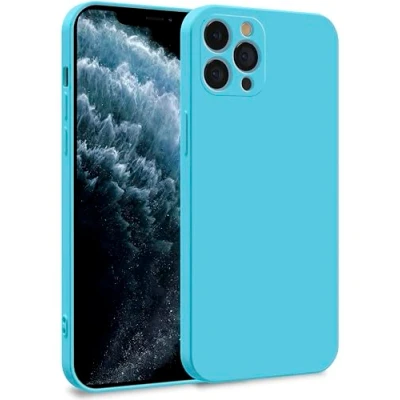 Abbildung von MyGadget Hülle für iPhone 11 Pro Zweilagige Handyhülle mit Kameraschutz Cover Innenfutter &amp; Silikon außen Türkis
