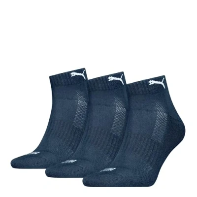 Abbildung von Puma Unisex Quarter Sock, Navy, 39/42 (3er Pack)