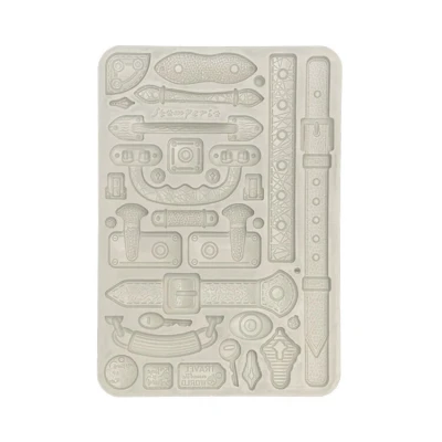 Abbildung von Stamperia KACMA548 Silicon Mould A5, Grey, 14,8 x 21 1,1 cm