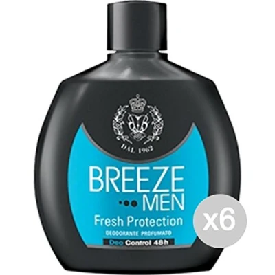 Abbildung von Set 6 Breeze Deodorant Squeeze 100 Men Fresh Protection Pflege und Hygiene des Körpers