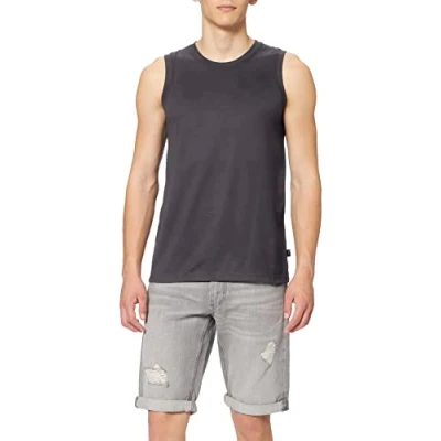 Abbildung von Trigema Herren Regular Fit Top 636404, Einfarbig, Gr. XXXX Large, Grau (Anthrazit 018)
