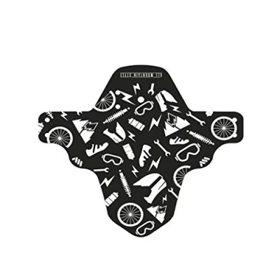 Abbildung von All Mountain Style Schutzblech Vorderreifen Fahrrad Robust &amp; Stilvoll Schützt vor Matsch und Wasser, Gabelschutz
