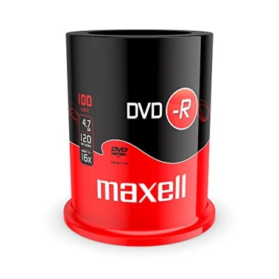 Abbildung von DVD R 4,7 GB MAXELL 16x Cakebox 100 Stück