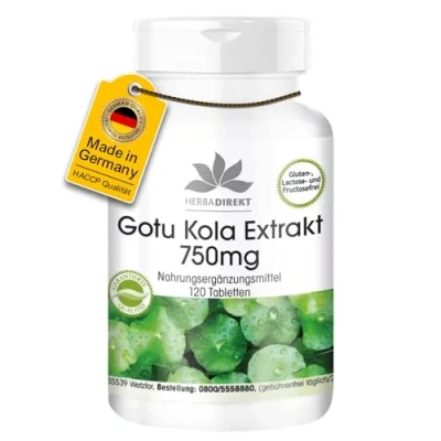 Abbildung von Gotu Kola Extrakt 750 mg Tabletten