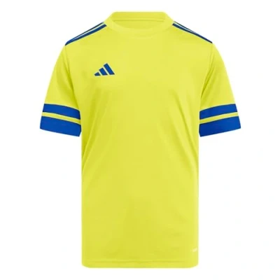 Abbildung von adidas Unisex Kinder SQUADRA25 Jersey Short Sleeve Kids, Team Yellow/Team royal Blue, 9 10 Years