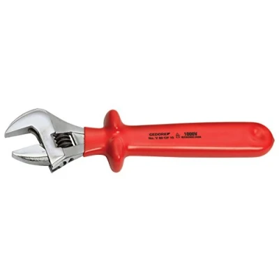Abbildung von GEDORE 2179040 6 V 60 CP Einmaulschlüssel, verstellbar, 1000 V, 6&quot;, Zoll