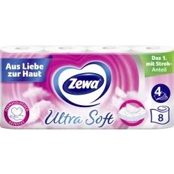 Abbildung von Zewa Toilettenpapier Ultra Soft mit Strohanteil 3x 16 Rollen (1 St)
