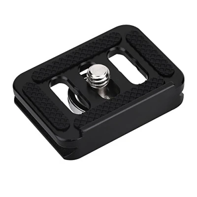Abbildung von Schnellwechselplatte Schnellspanner Adapter Quick Release Plate Kamera Stativ Kamerahalterung F