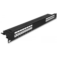Abbildung von 19&quot; Patchpanel 16 Port Cat.6A