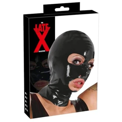 Abbildung von Kopfmaske aus Latex, mit Nasenlöchern