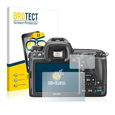 Abbildung von BROTECT (2 Stück Schutzfolie für Pentax K3, K 3 Displayschutz Folie Ultra Klar