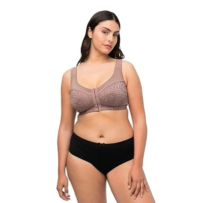 Abbildung von Ulla Popken Bustier, Damen, Größe: 100D, Taupe
