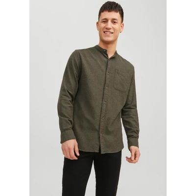 Abbildung von Jack &amp; Jones Melange Hemd, Herren, Größe: Large, Rosin