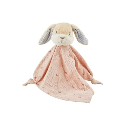 Abbildung von Sterntaler Kuscheltuch für Kinder, Größe: One Size, Herz rosa