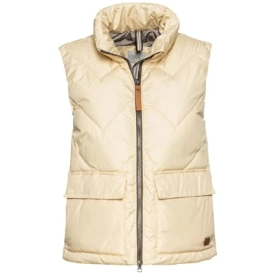 Abbildung von camel active Weste, Damen, Größe: 36, Vanilla