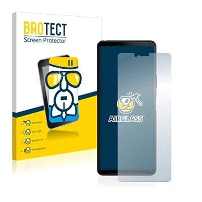 Abbildung von BROTECT Schutzglas für Sony Xperia 10 II Schutzfolie Panzer Folie Glas [Extrem Kratzfest 9H, Anti Fingerprint, Ultra Transparent]