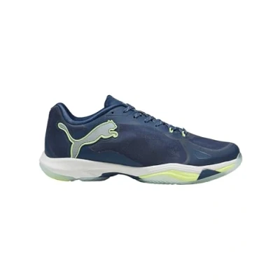 Abbildung von PUMA Vantage NITRO™ Handball Schuhe Unisex, Schuhe, Persian Blau/Fizzy Light/Weiß, 40