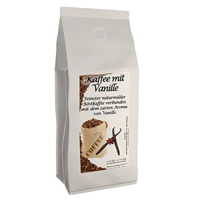 Abbildung von Aromakaffee Aromatisierter Kaffee Ganze Bohne Frisch Von Uns Geröstet (Vanille, 200 Gramm)