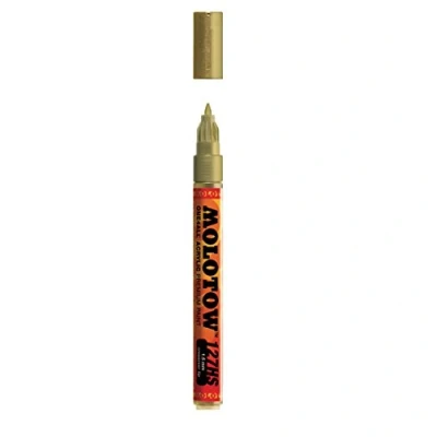 Abbildung von Molotow Permanentmarker One4All 127 HS CO nachfüllbar 1,5mm metallic g