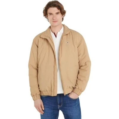 Abbildung von Tommy Jeans Essential Padded Jacket Winterjacke, Herren, Größe: Large, Tawny sand