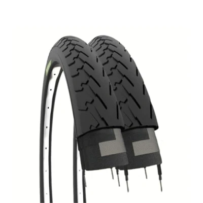 Abbildung von Ecovelò Unisex Erwachsene 700 x 32 C Reifen Citybike 28 1,25 schwarz 5/8 1/4 Trekkingrad 2, Einheitsgröße