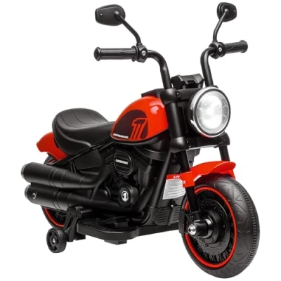 Abbildung von HOMCOM Kinder Elektro Motorrad Kindermotorrad 6V Kinderfahrzeug für 1,5 3 Jahre