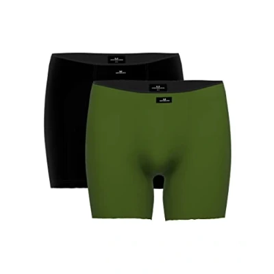 Abbildung von Götzburg LONG 2ER PACK Panties, Herren, Größe: XXL, Grün dunkel uni