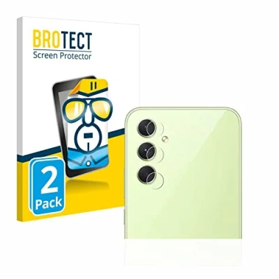 Abbildung von BROTECT (2 Stück Schutzfolie für Samsung Galaxy A54 5G (NUR Kameraschutz) Displayschutz Folie Ultra Klar
