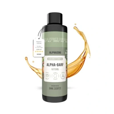 Abbildung von alphazoo Alpha Barf Futteröl für Katzen 250 ml