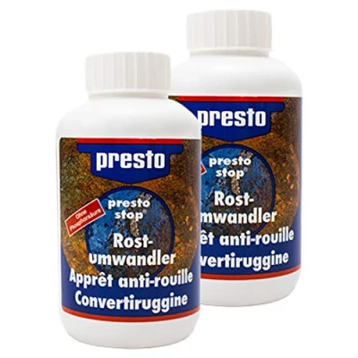 Abbildung von Presto 2X 603086 ROSTUMWANDLER GRUNDIERUNG Fahrzeuge Maschinen ANLAGEN 250 ml