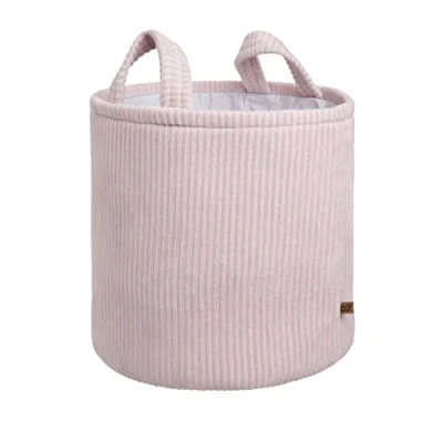Abbildung von Baby&#039;s Only Ablagekörbchen Sense Aufbewahrungskörbe fur Babyartikel Für Mädchen Ø38 cm Alt Rosa