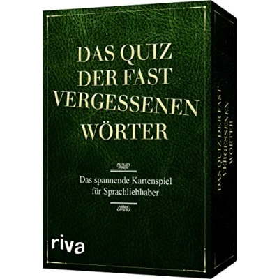 Abbildung von Das Quiz der fast vergessenen Wörter: spannende Kartenspiel für Sprachliebhaber