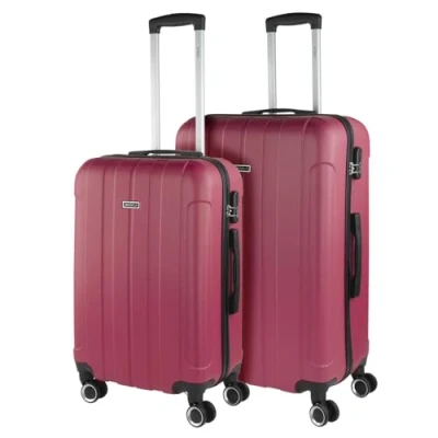 Abbildung von ITACA Gepäck Sets, Reisekoffer, Reisekoffer Set, Kofferset, Hartschalenkoffer, Trolley Luggage Große Auswahl an Koffer &amp; Trolleys für jede Reise! 771160B, Erdbeere
