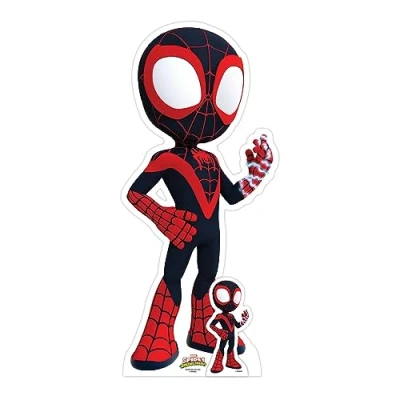 Abbildung von Star Cutouts SC4342 Pappaufsteller Spin Spidey und Seine erstaunlichen Freunde, ideal für Marvel Fans, Sammler Event Dekorationen