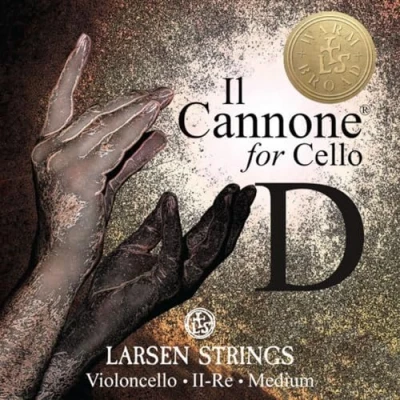 Abbildung von Larsen IL Cannone Cello Saiten D Stahl Warm &amp; Broad