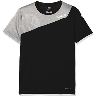 Abbildung von Kempa Kinder Core 2.0 Trikot, schwarz/Dark grau Melange, 116