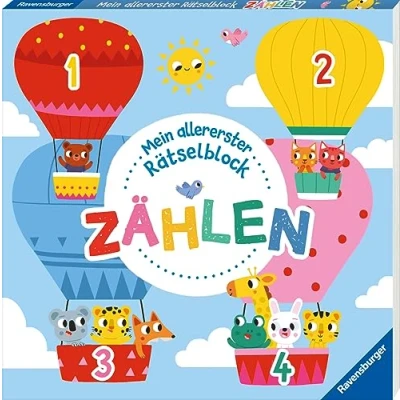 Abbildung von Ravensburger Mein allererster Rätselblock Zählen Rätselbuch ab 3 Jahre