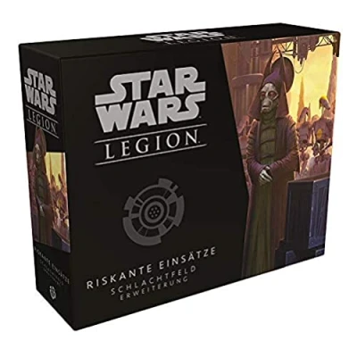 Abbildung von Atomic Mass Games, Star Wars: Legion Riskante Einsätze, Erweiterung, Tabletop, 2 Spieler, Ab 14+ Jahren, 120 180 Minuten, Deutsch