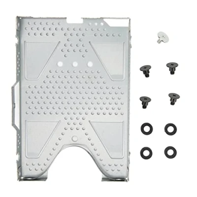 Abbildung von Cuifati Festplattenhalterung für HDD Tray Caddy Käfig Metall Halterung Slim Host Festplattenschacht Konsole