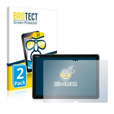 Abbildung von BROTECT (2 Stück Schutzfolie für Huawei MediaPad M5 Lite 10.1&quot; Displayschutz Folie Ultra Klar