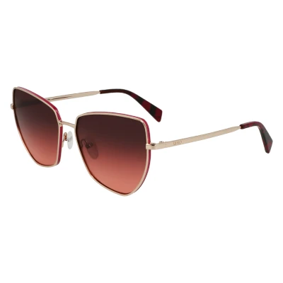 Abbildung von LIU JO Sonnenbrille Rose goldcoloured, Damen, Größe: 58, gold/coloured