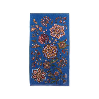Abbildung von PIP STUDIO Viva la Vida blau Badetuch 100x180cm (1 Stück)