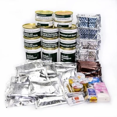 Abbildung von Langzeit Notfallpaket für 10 Tage, Notvorrat