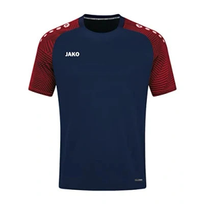 Abbildung von JAKO Performance Sport Tshirt, Herren, Größe: 52/54, Marine/rot