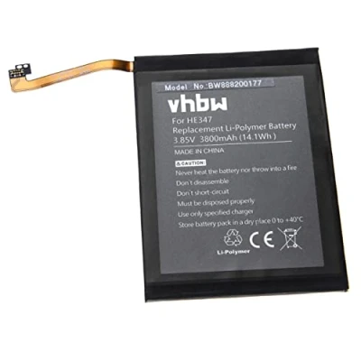 Abbildung von vhbw Akku kompatibel mit Nokia TA 1041, 7,1 Handy Smartphone Telefon (3800mAh, 3,85V, Li Polymer)
